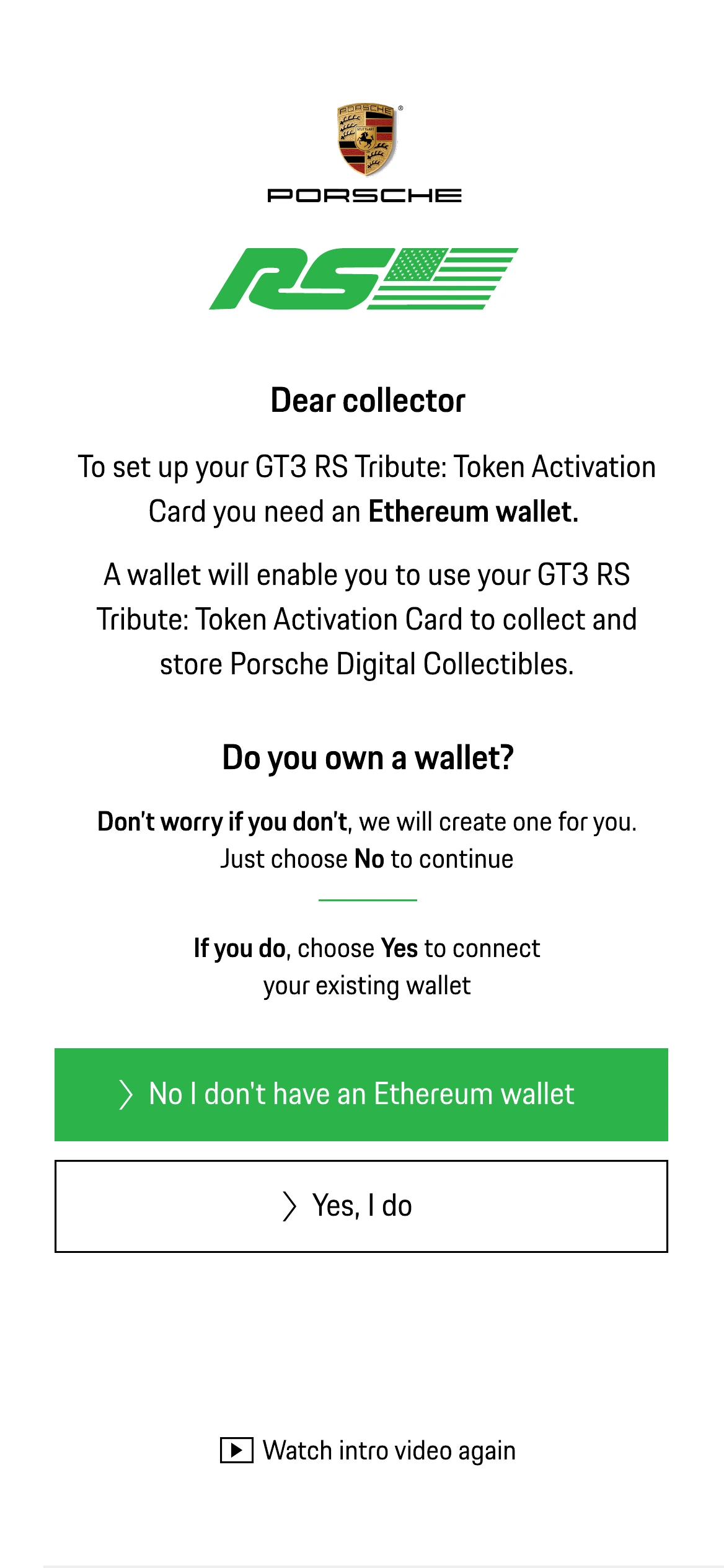 An explanation of what a wallet is, with Do you own a wallet? and two clear answers